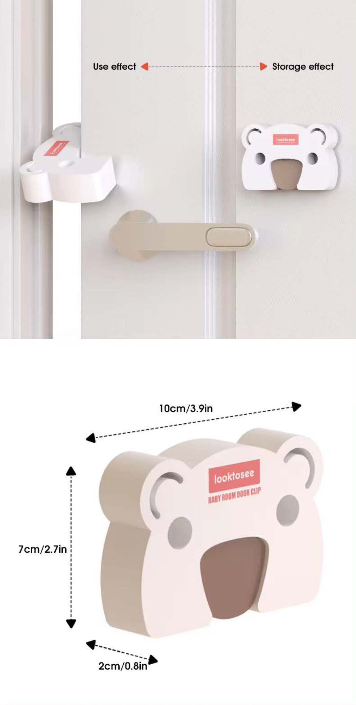 BABYDISE Sliding Door Stopper Finger Pinch Safety Guard